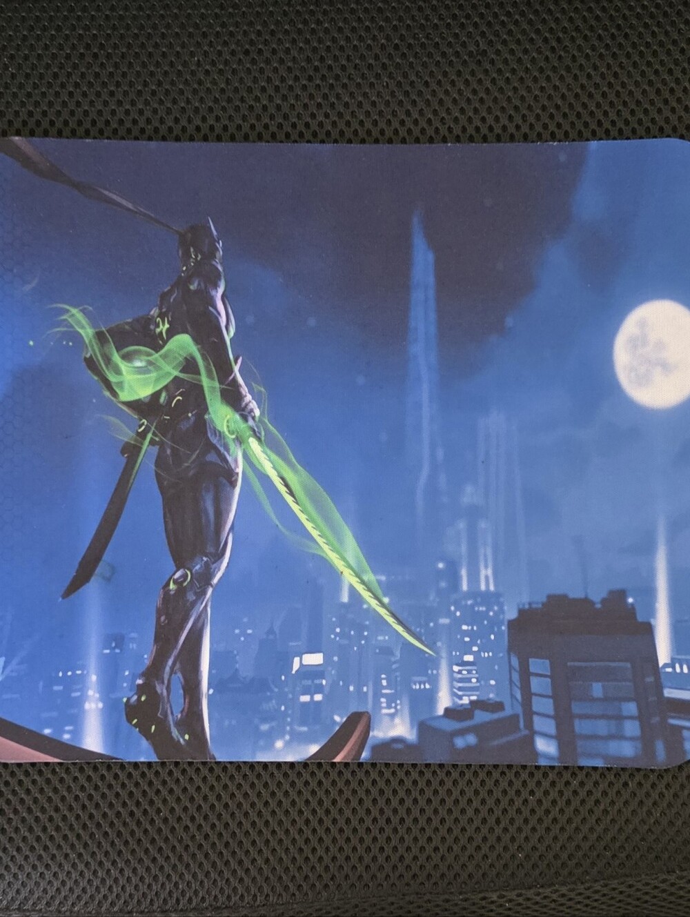 Justice League Mouse PadOverwatch Genji Shimada Mousepad - Night Vigilance Artwo